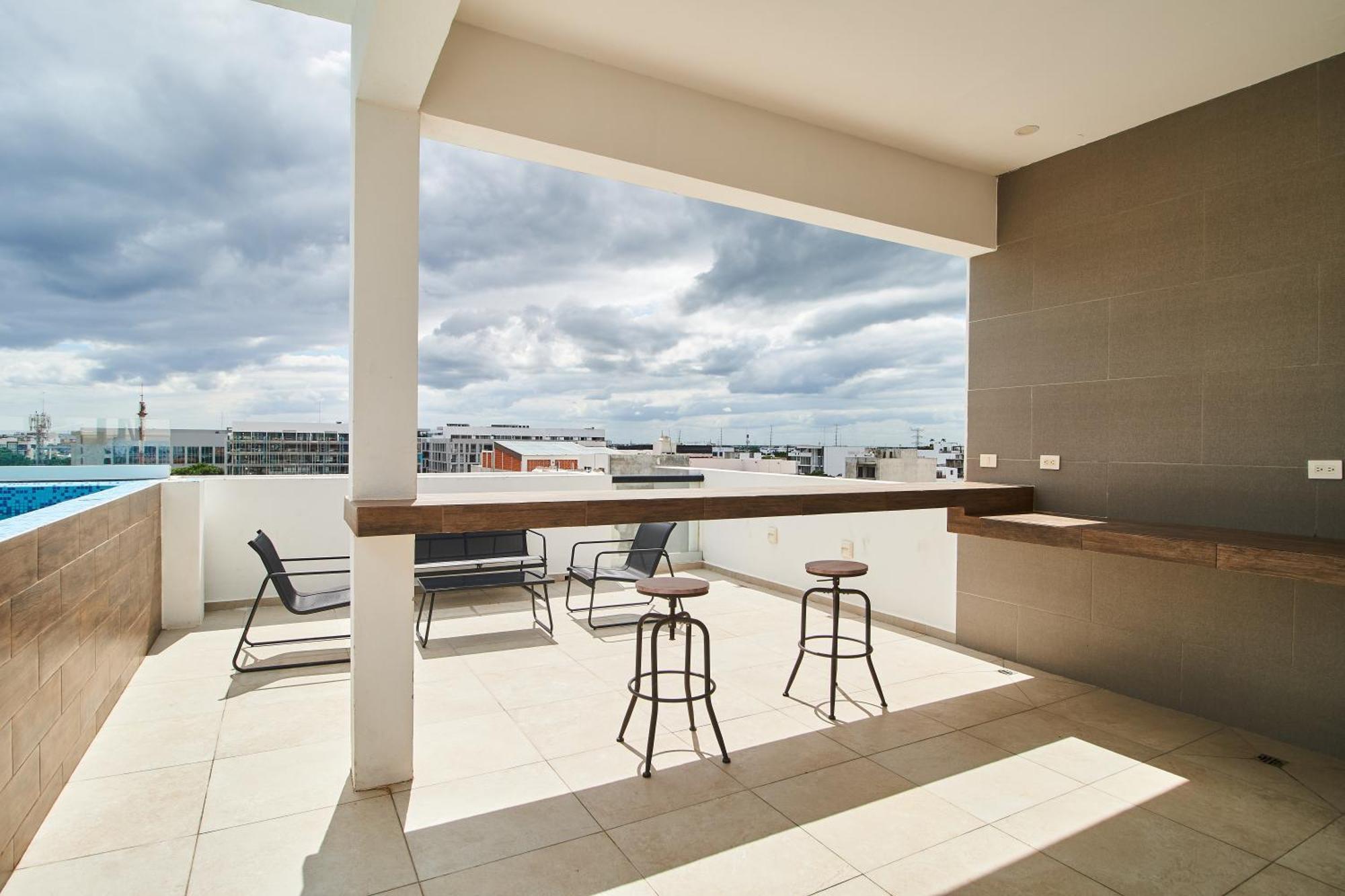 Torre 42 Playa Del Carmen By Lockey Aparthotel Esterno foto