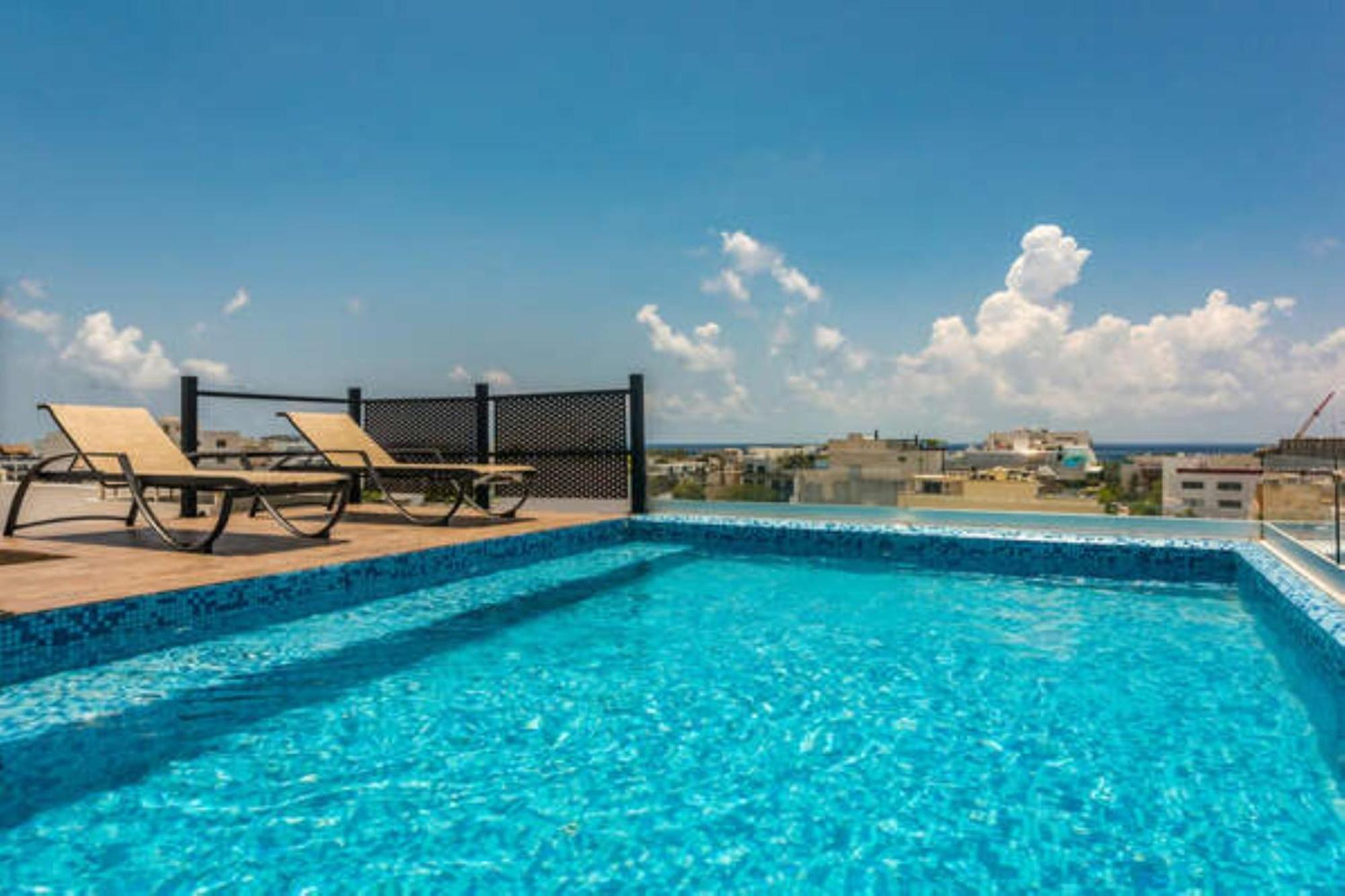 Torre 42 Playa Del Carmen By Lockey Aparthotel Esterno foto