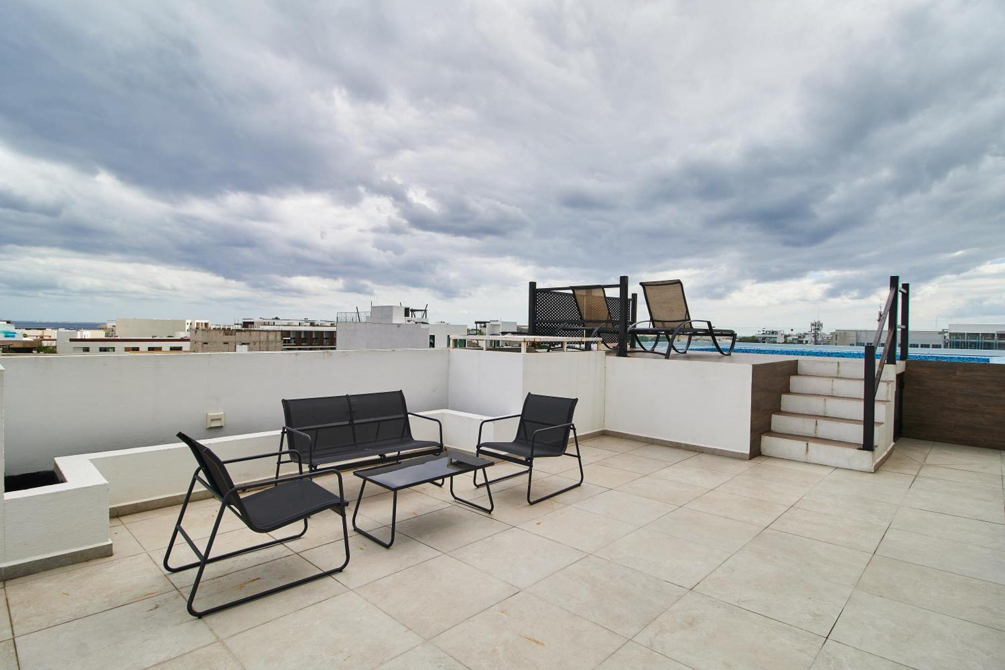 Torre 42 Playa Del Carmen By Lockey Aparthotel Esterno foto